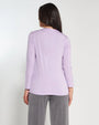 Blusa bi-materiale GLICINE DORABELLA