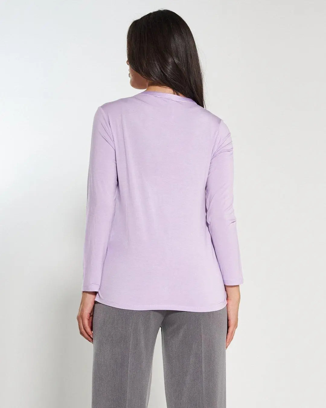 Blusa bi-materiale GLICINE DORABELLA