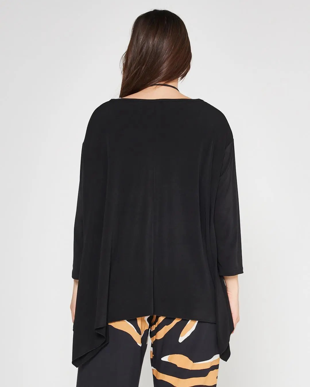 Blusa collana Nero DORABELLA PIU'