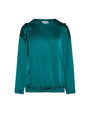 Blusa con cappuccio VERDE IRONICA 3XL