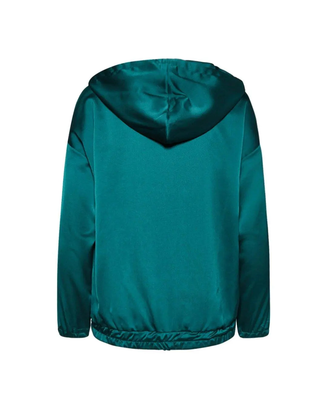 Blusa con cappuccio VERDE IRONICA