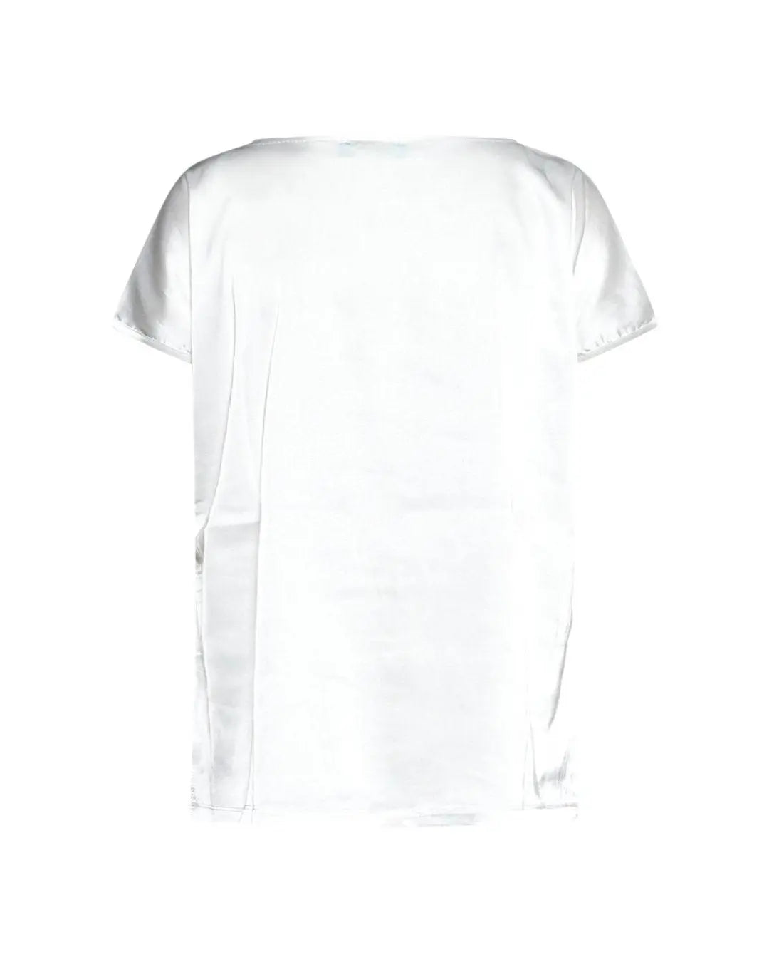 Blusa con dettaglio gioiello WHITE DORABELLA