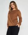 Blusa con manica a sbuffo ORO DORABELLA XXL