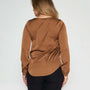 Blusa con manica a sbuffo ORO DORABELLA