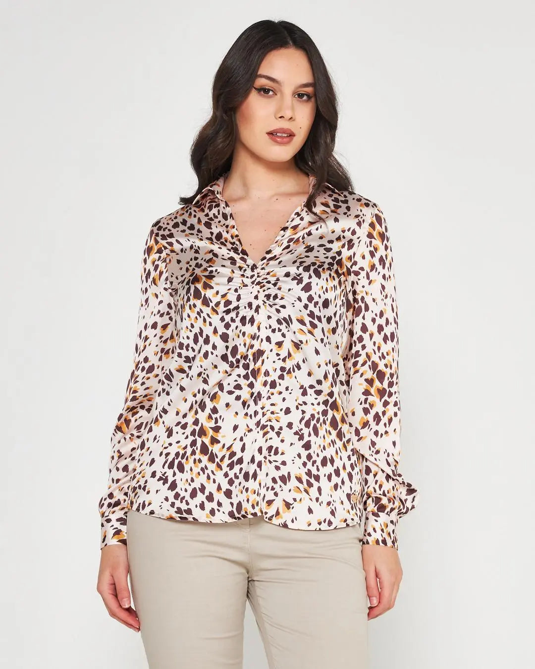 Blusa fantasia Beige DORABELLA