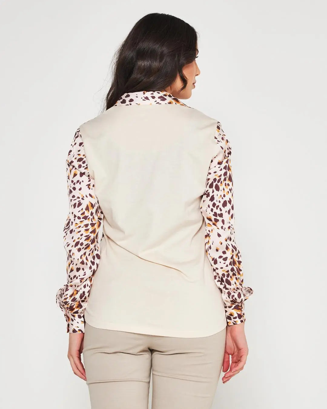 Blusa fantasia Beige DORABELLA