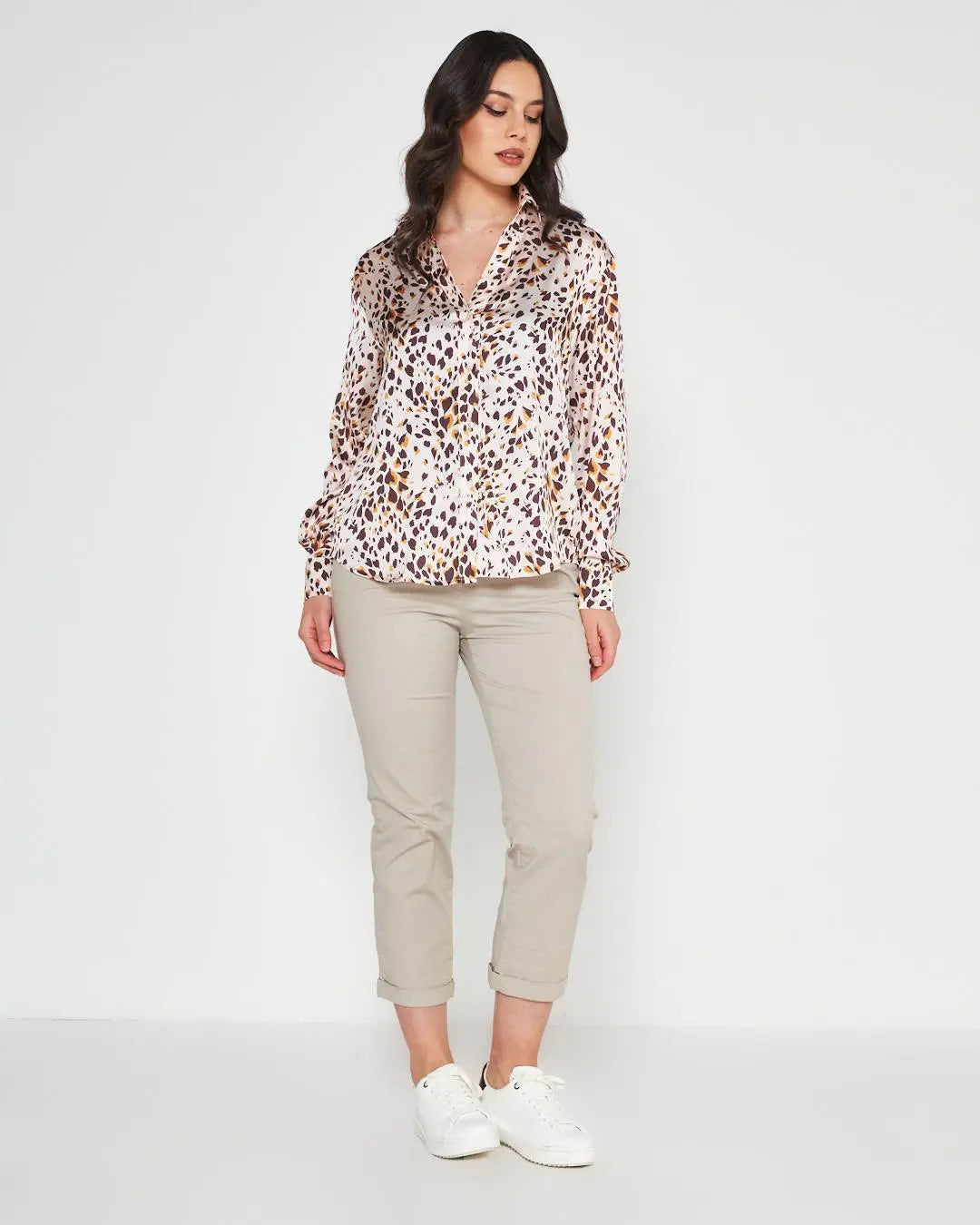 Blusa fantasia Beige DORABELLA