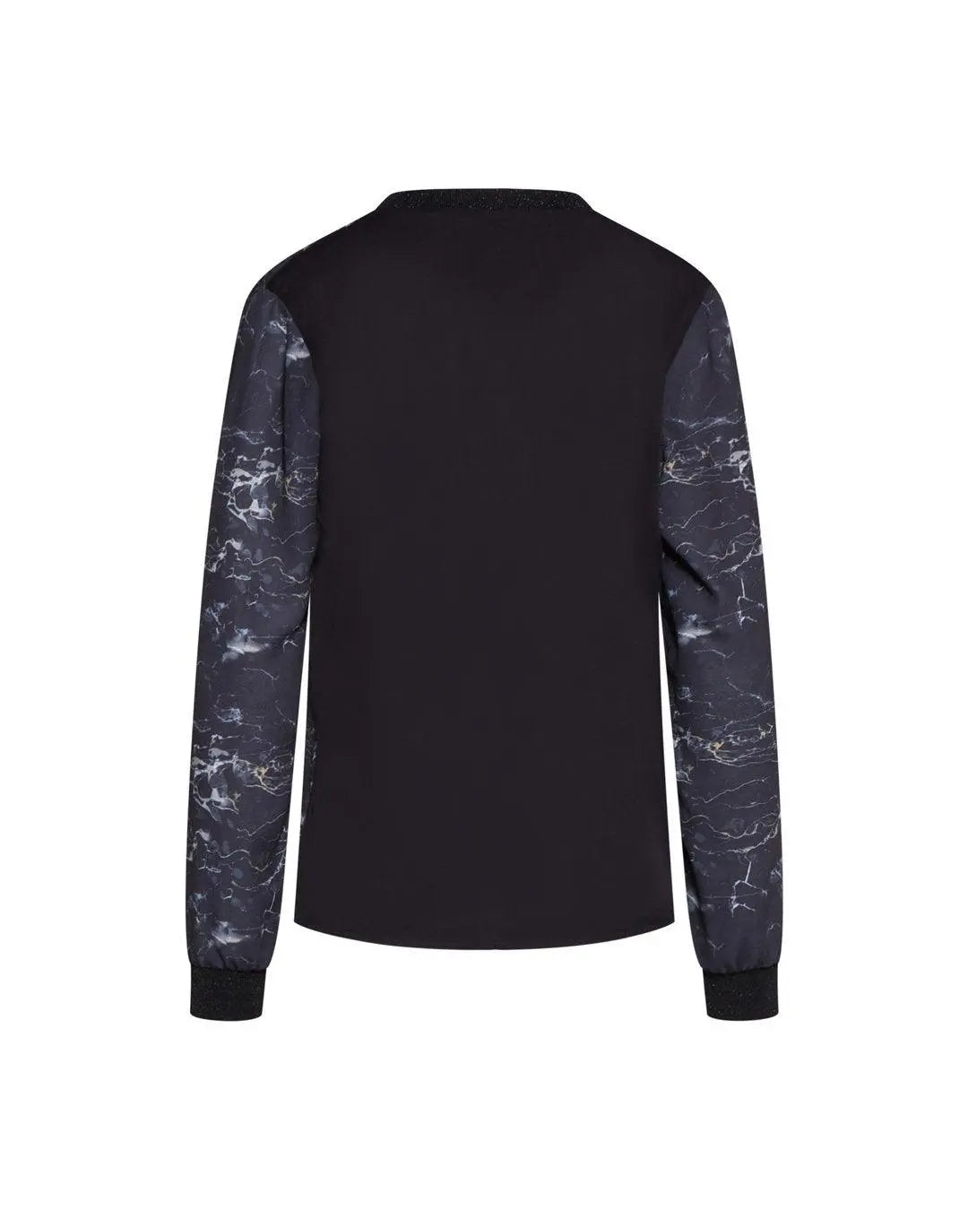 Blusa fantasia marbled NERO IRONICA
