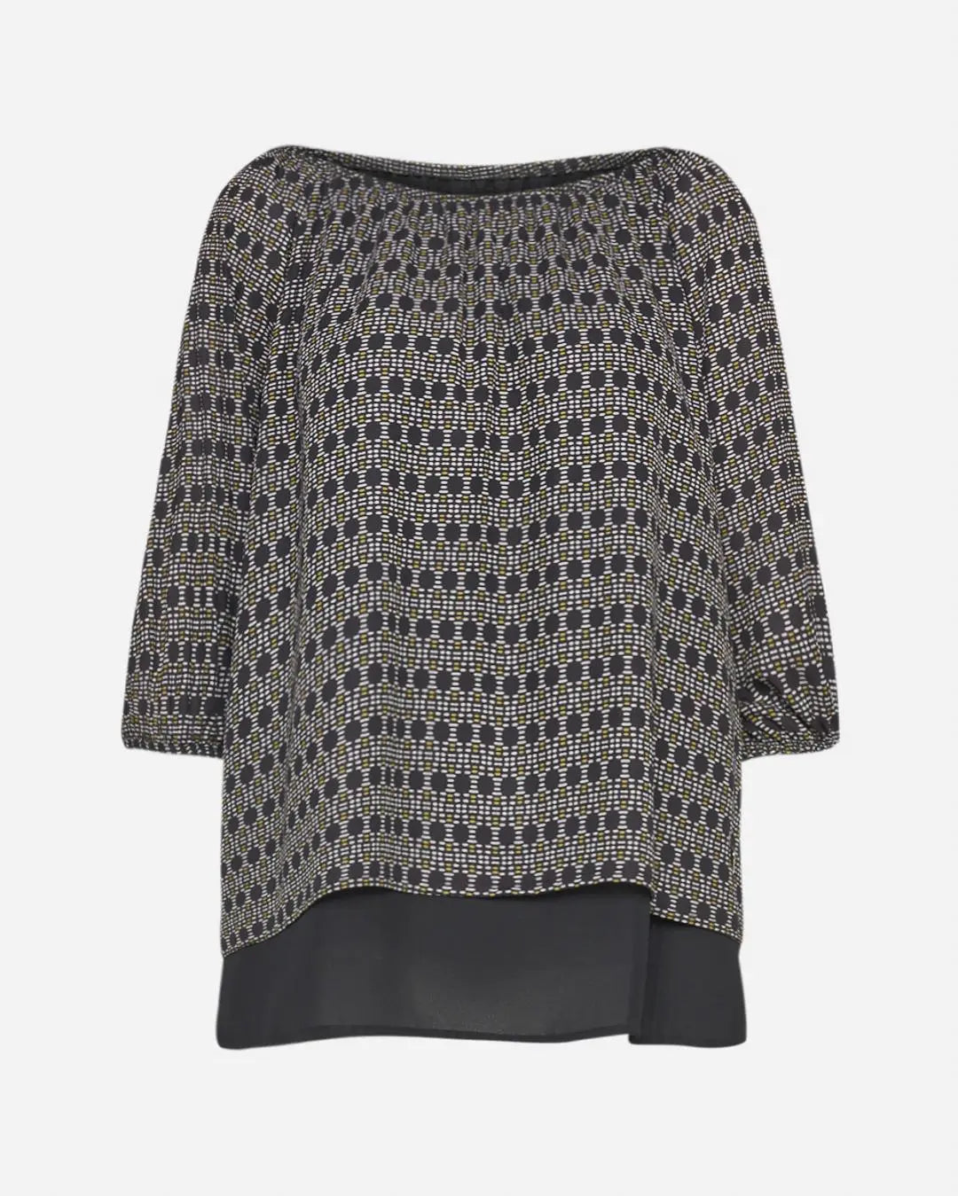 Blusa geometric NERO DORABELLA