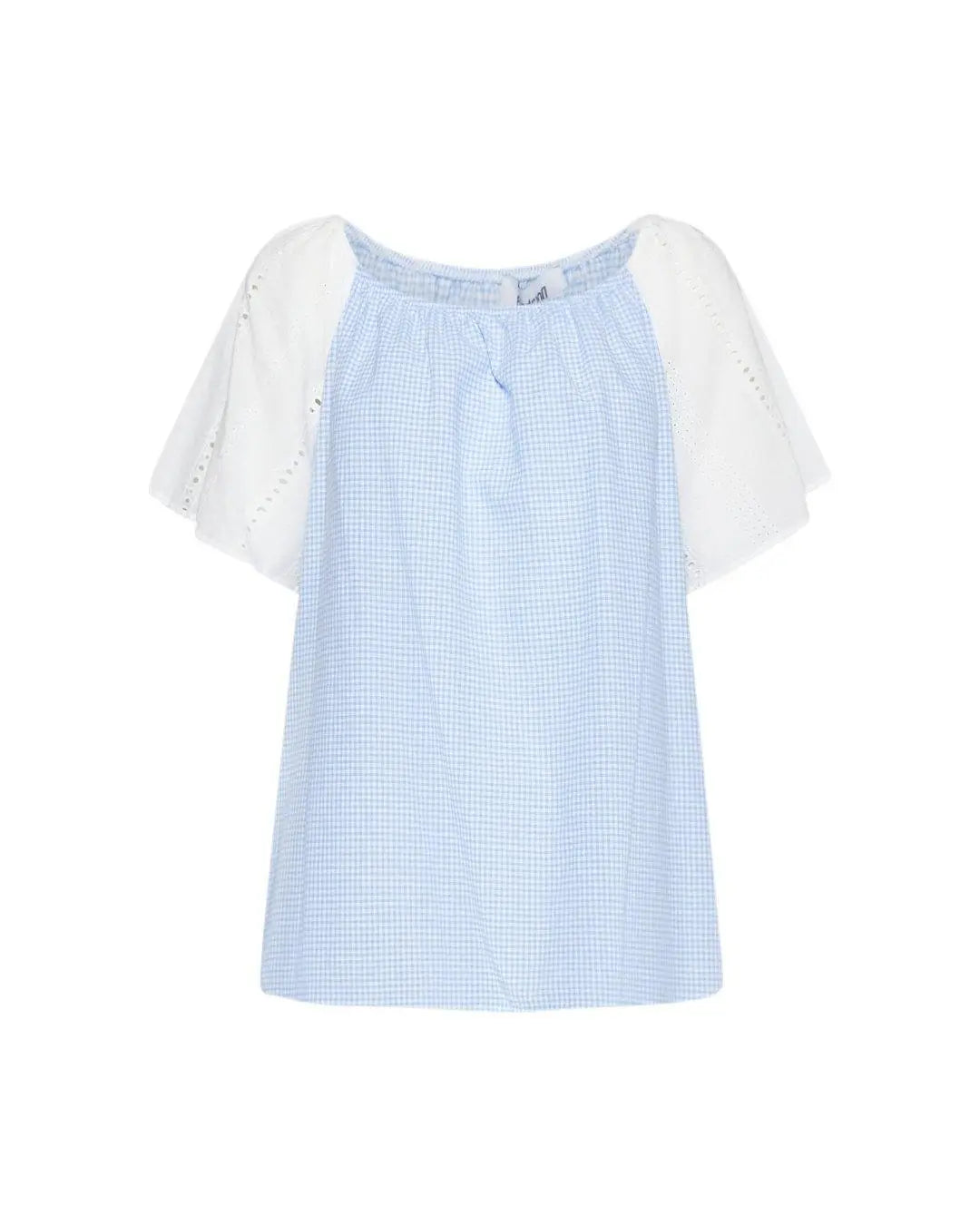 Blusa in cotone vichy CELESTE DORABELLA XXL