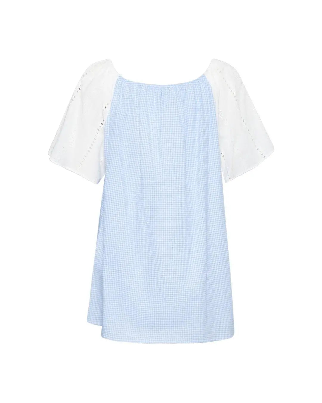 Blusa in cotone vichy CELESTE DORABELLA