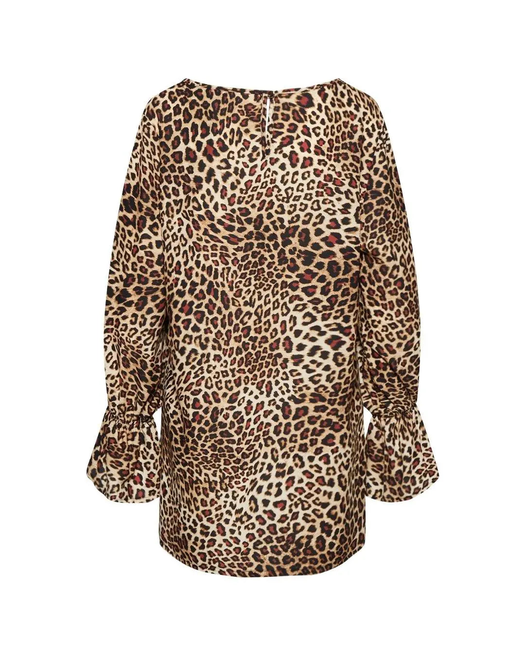 Blusa in fantasia animalier BEIGE DORABELLA