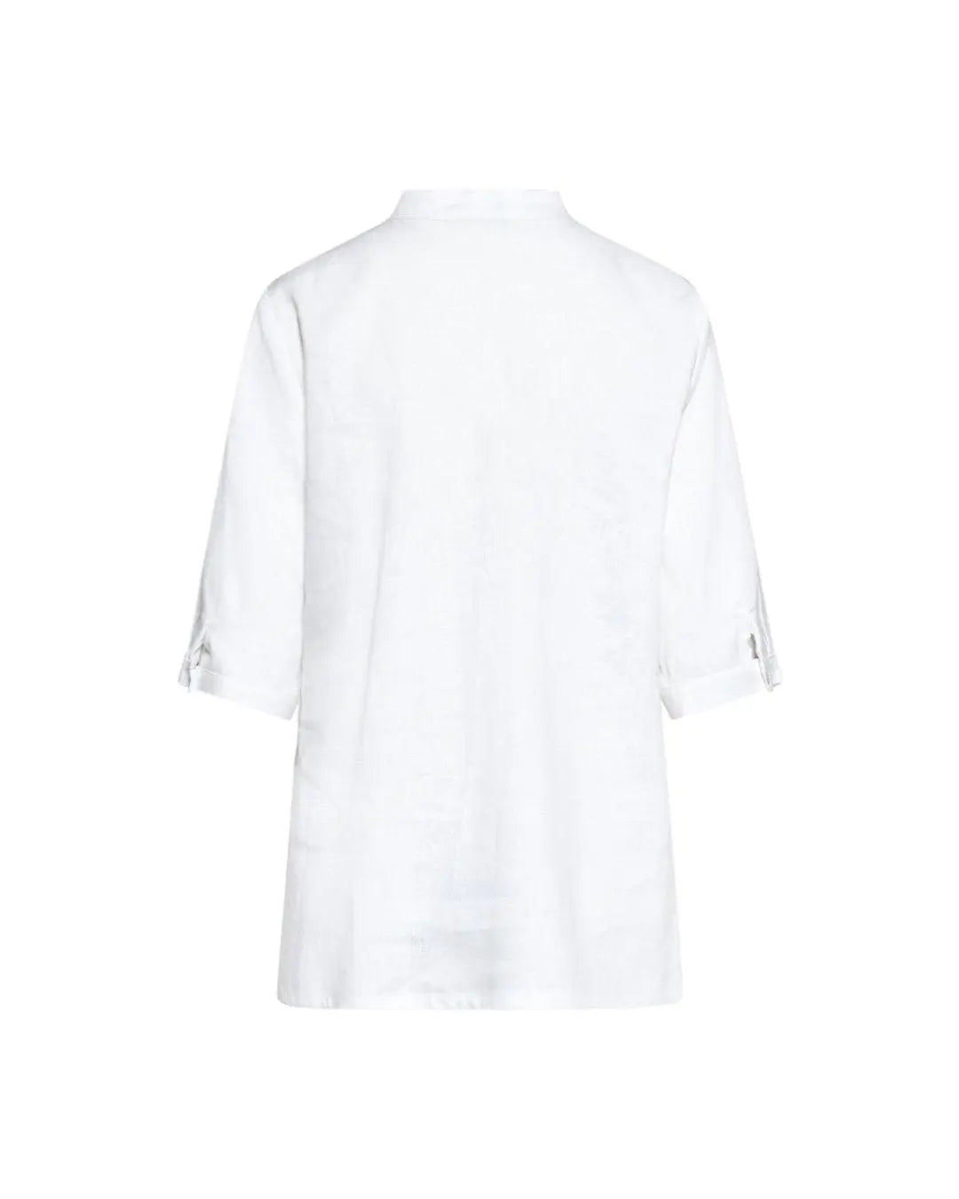 Blusa in lino BIANCO DORABELLA