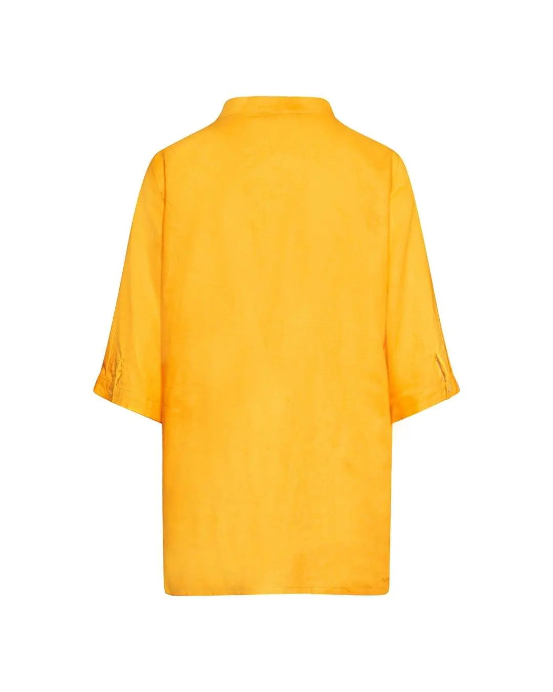 Blusa in lino MANDARINO DORABELLA