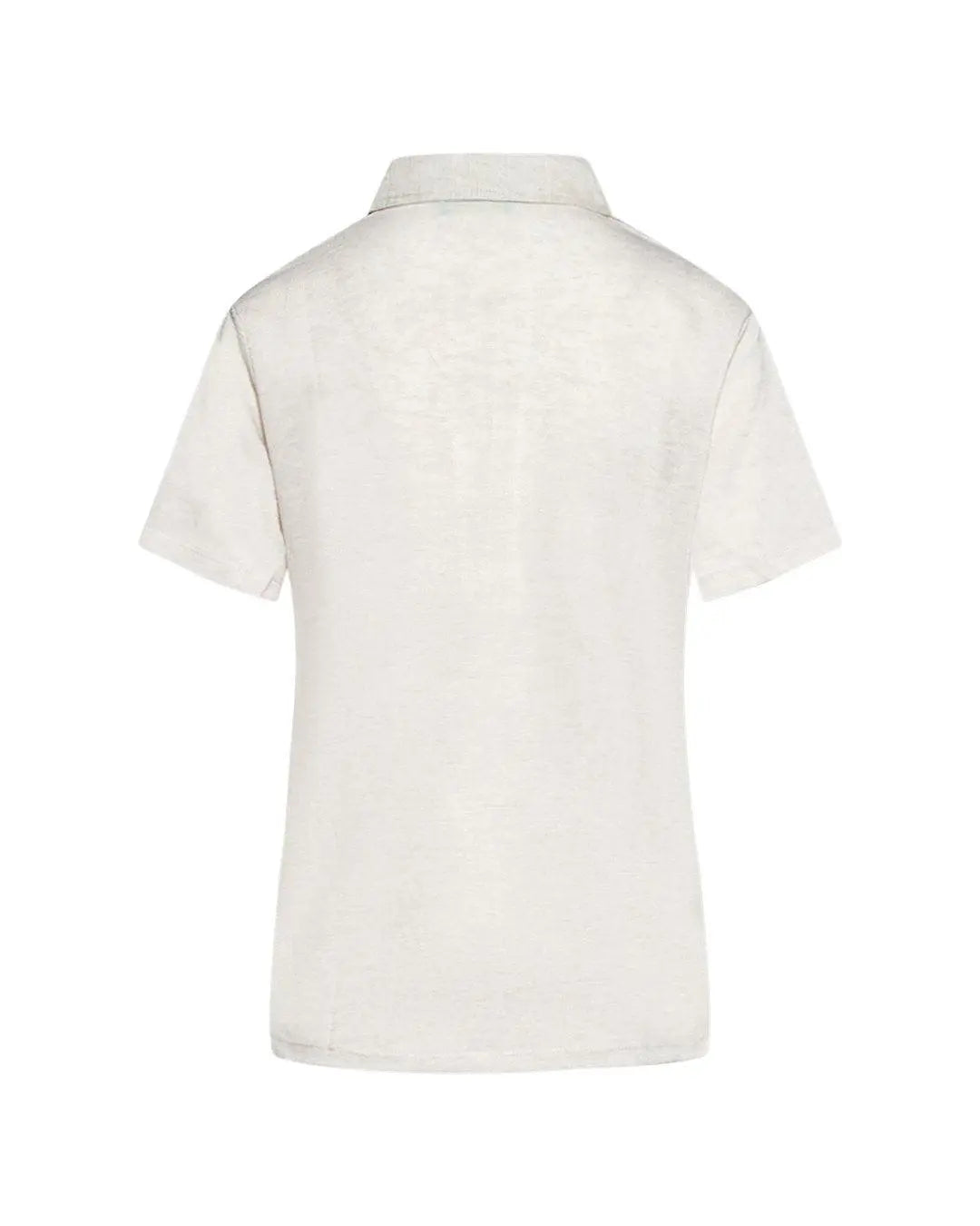 Blusa in lino con scollo a V NATURALE DORABELLA