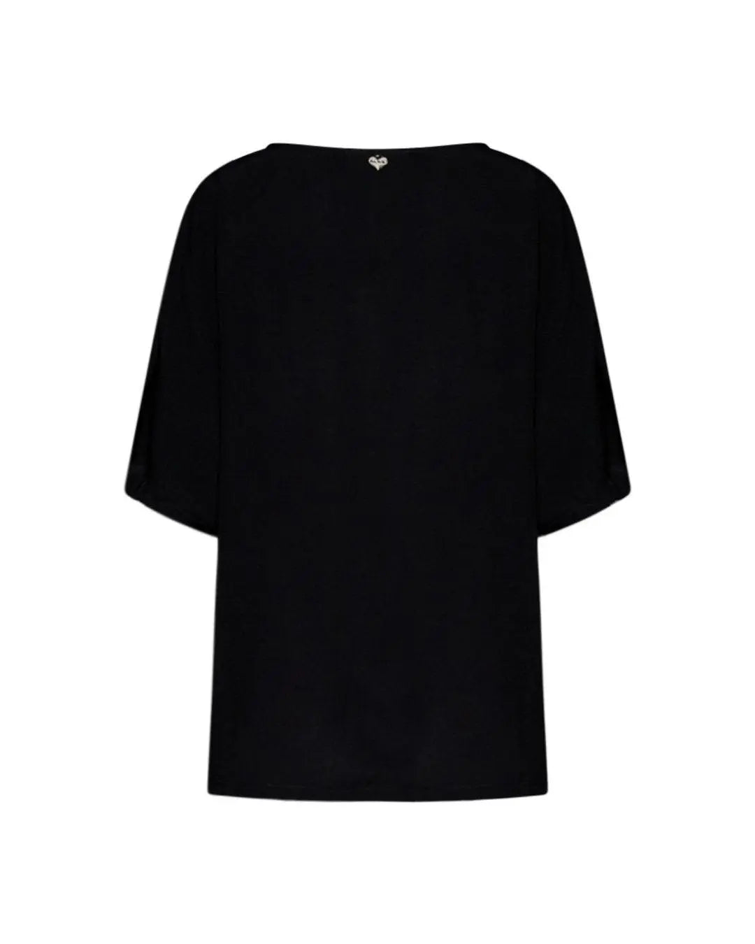 Blusa in viscosa Nero DORABELLA PIU'