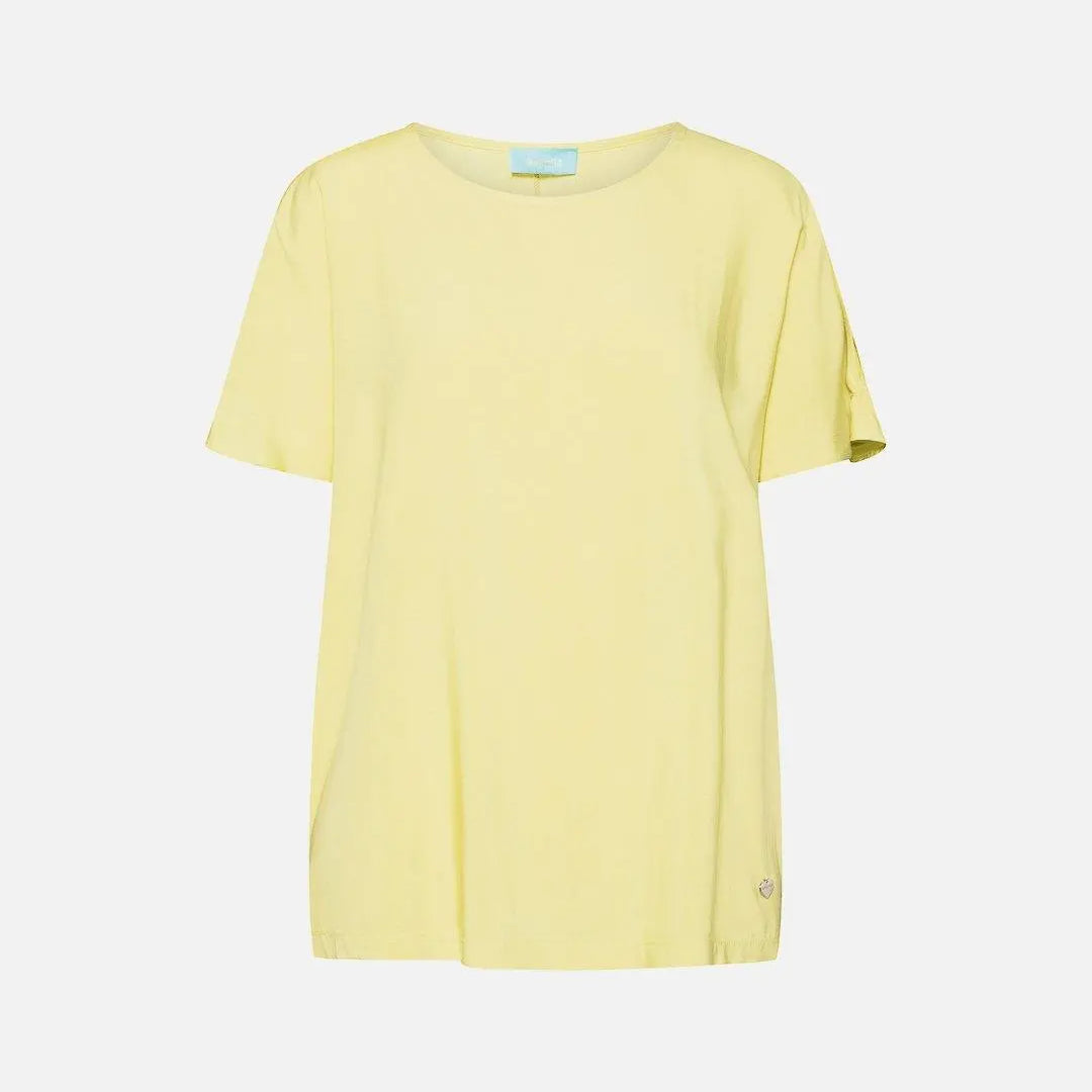 Blusa in viscosa con dettaglio spacchi LIME DORABELLA XL