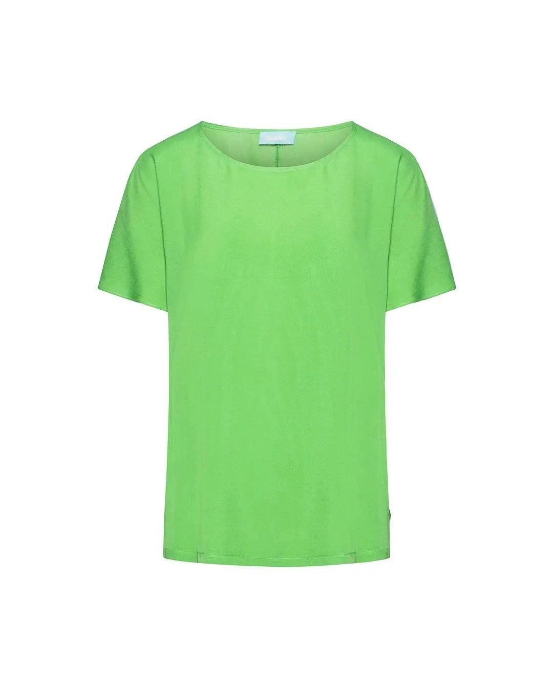 Blusa in viscosa con dettaglio spacchi VERDE ACIDO DORABELLA XL