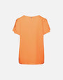 Blusa in viscosa modello kimono ARANCIO DORABELLA