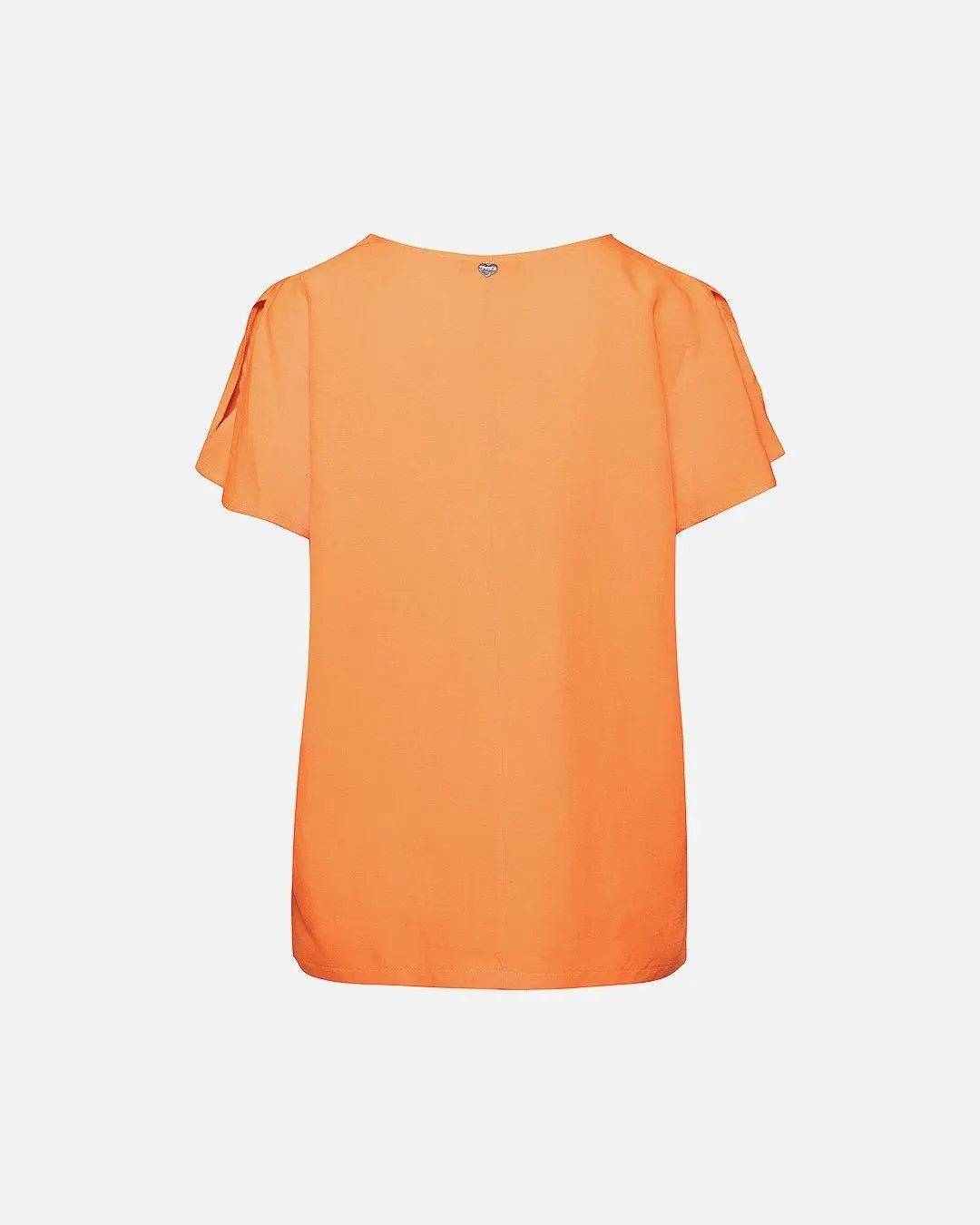 Blusa in viscosa modello kimono ARANCIO DORABELLA