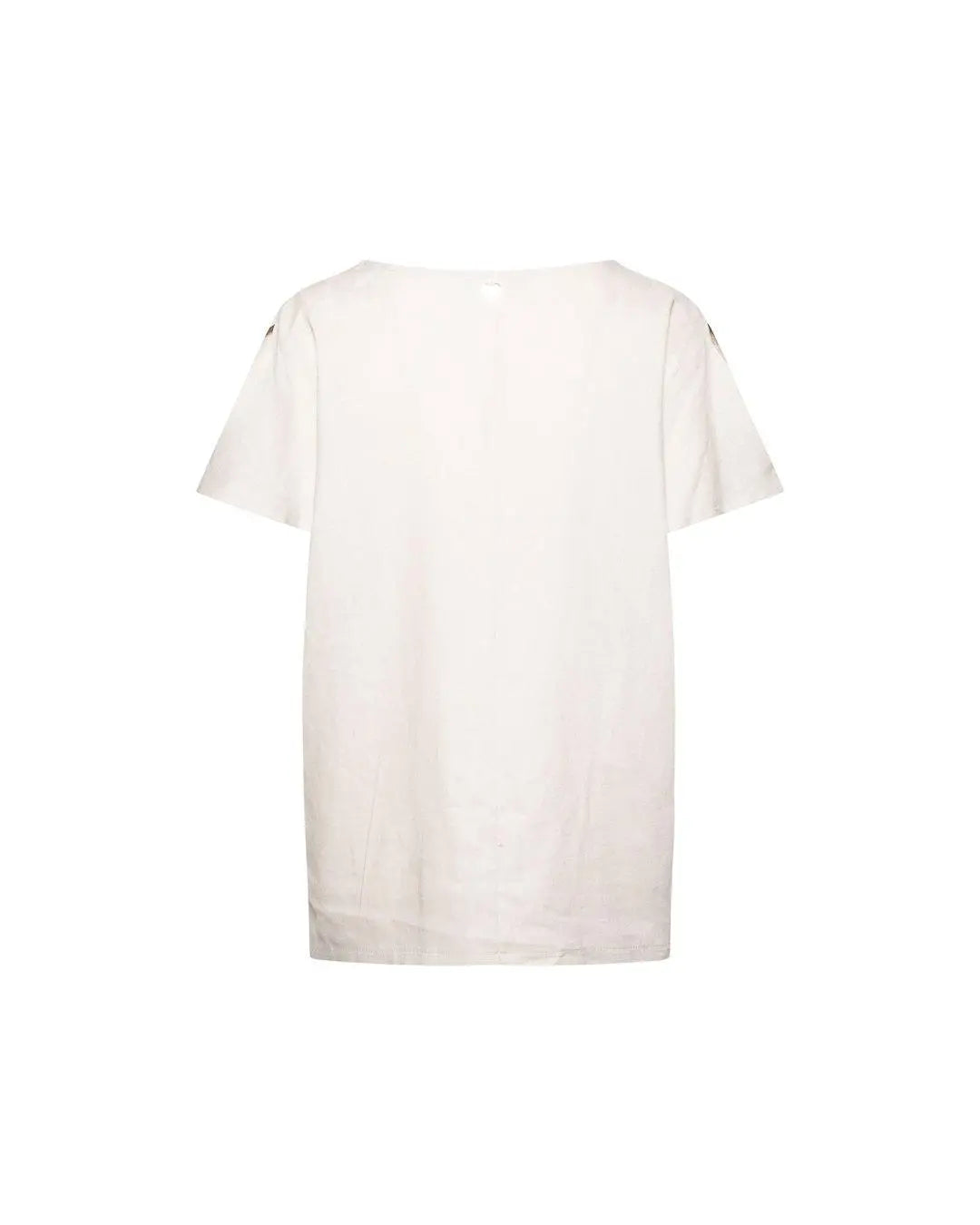 Blusa in viscosa modello kimono BEIGE DORABELLA