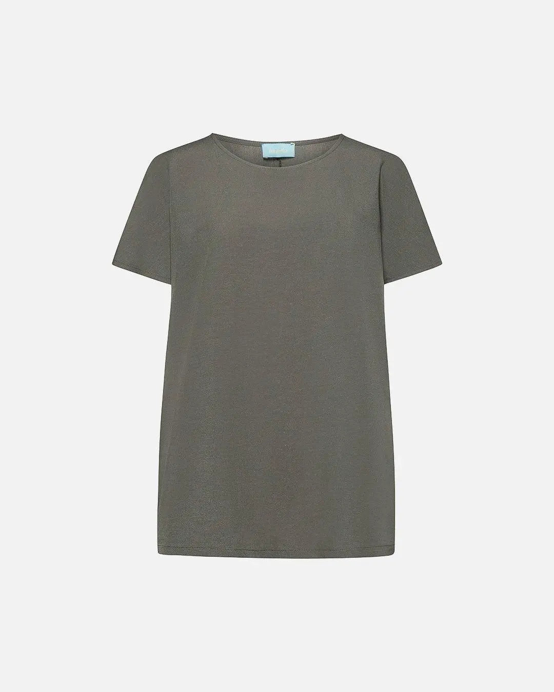 Blusa in viscosa modello kimono MILITARE DORABELLA XL