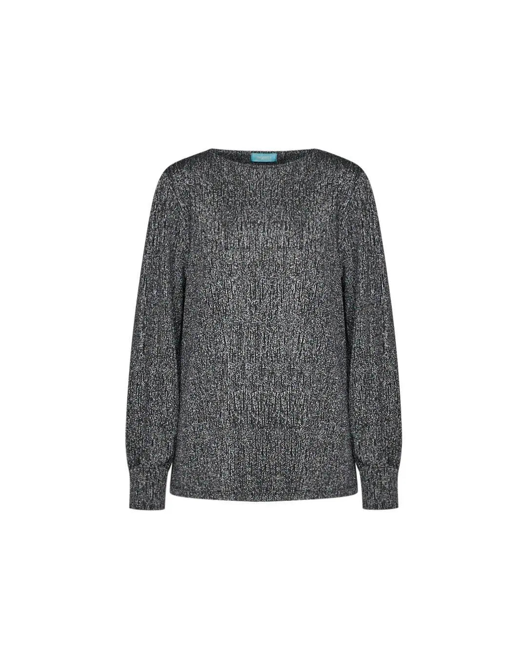 Blusa lurex NERO DORABELLA PIU'