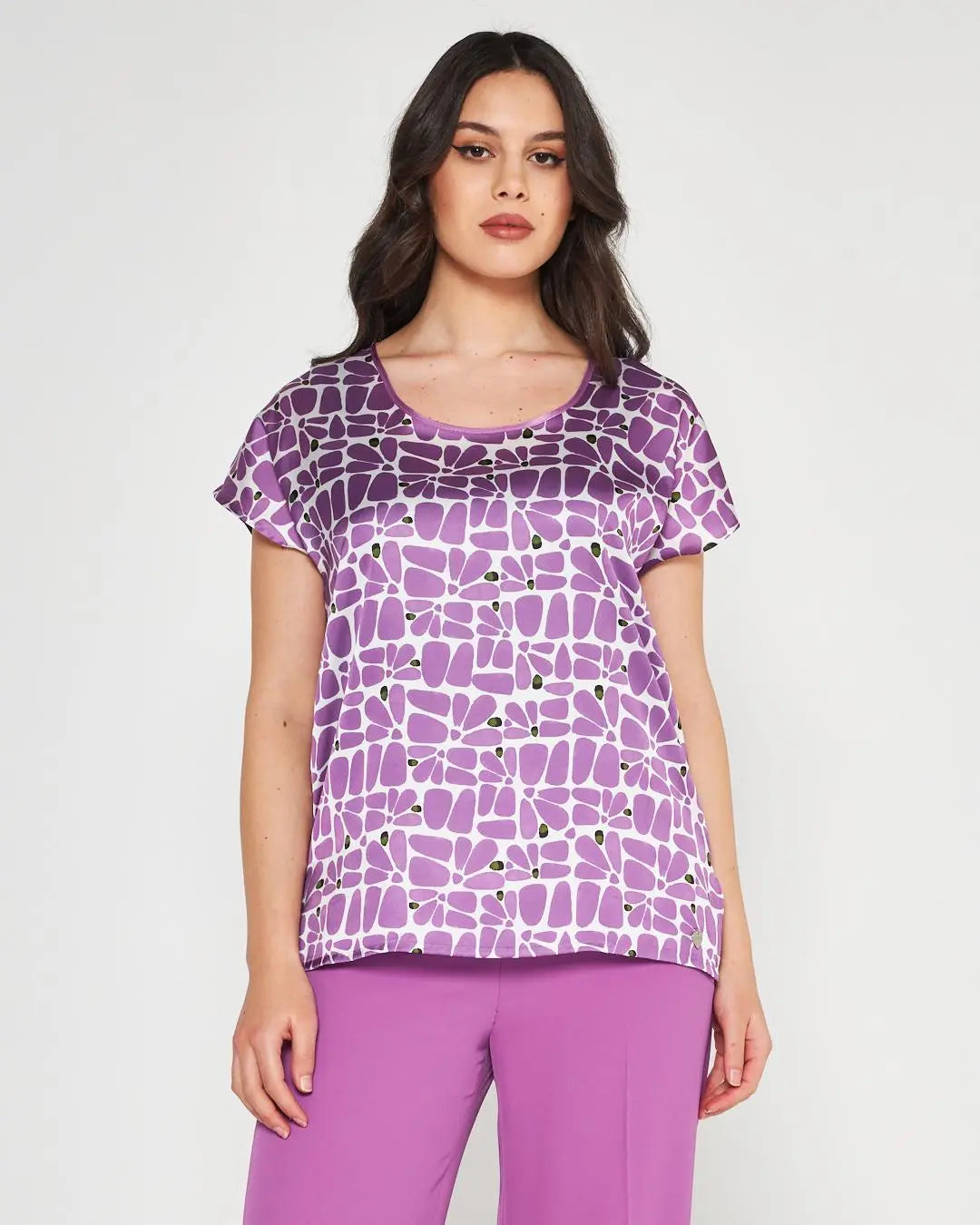 Blusa raso Viola DORABELLA XXL