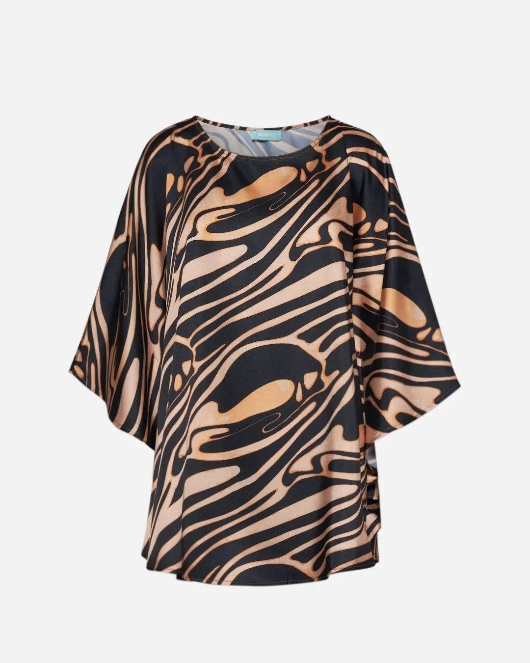 Blusa stampata ORO DORABELLA Un