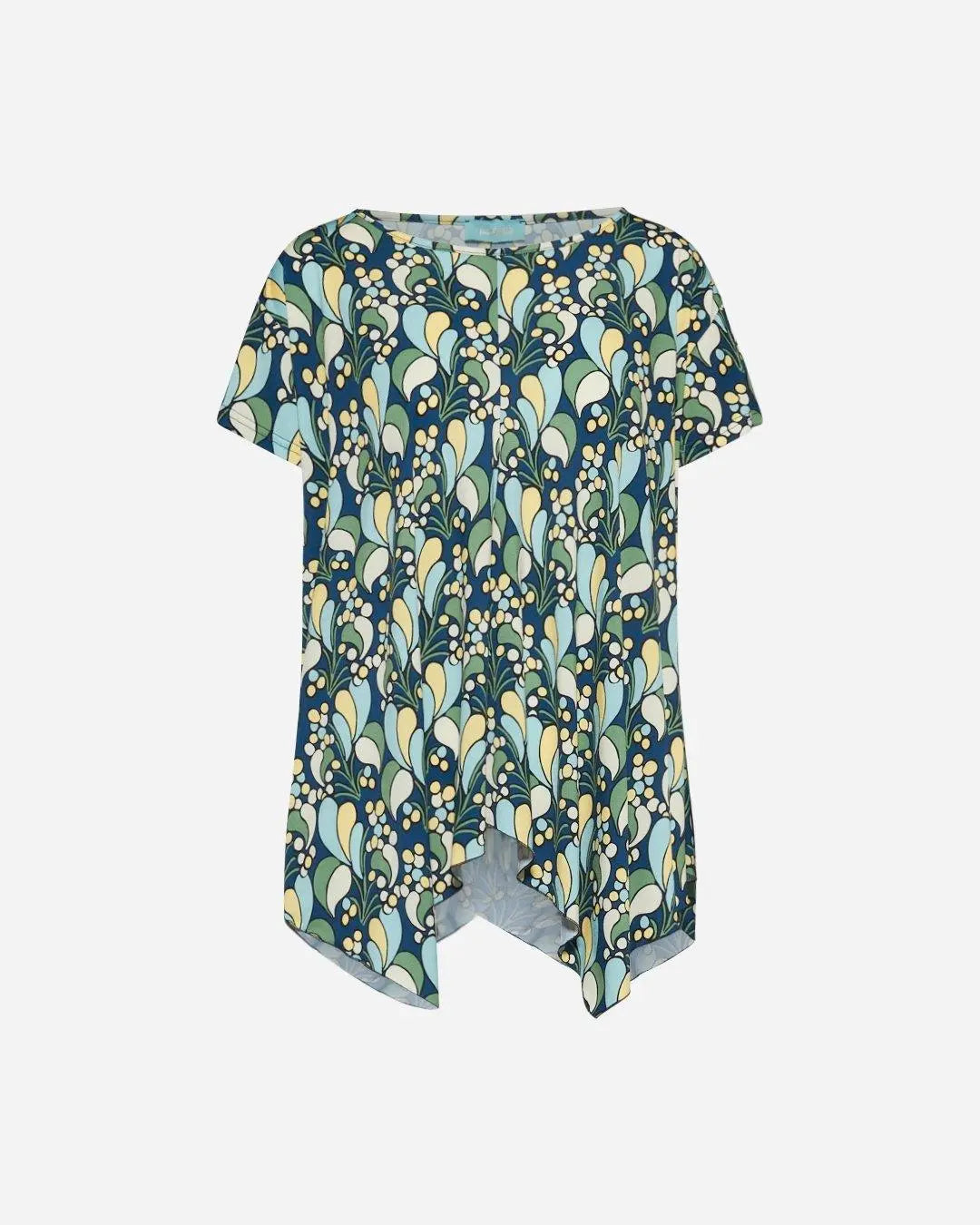 Blusa stampata asimmetrica BLUETTE DORABELLA XXL