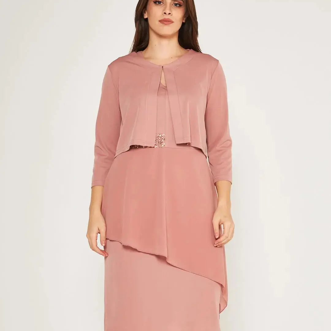 Bolerino Rosa DORABELLA COUTURE XXL