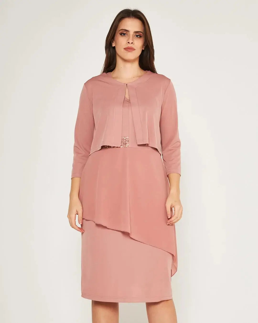 Bolerino Rosa DORABELLA COUTURE XXL
