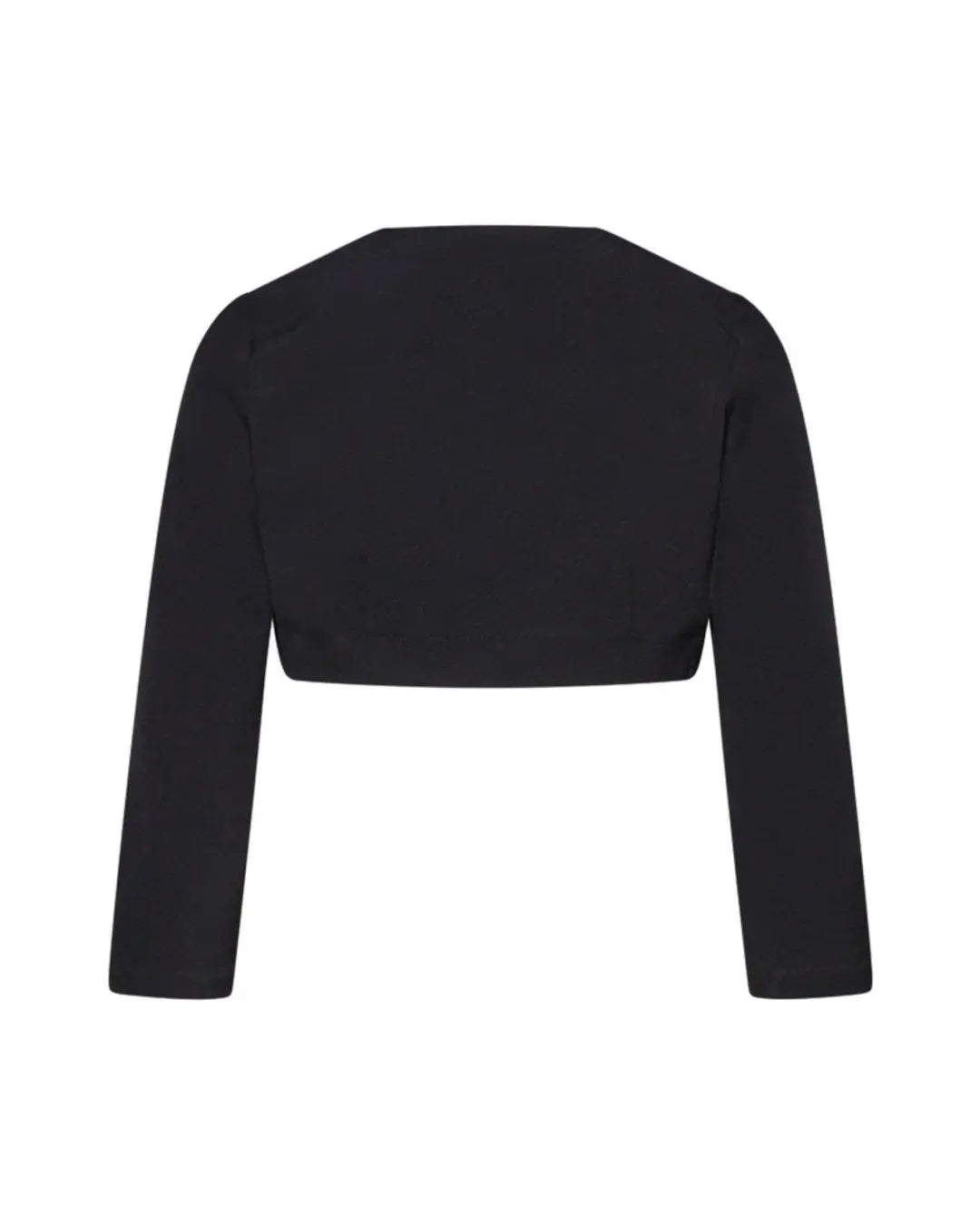 Bolerino con dettaglio pizzo NERO IRONICA