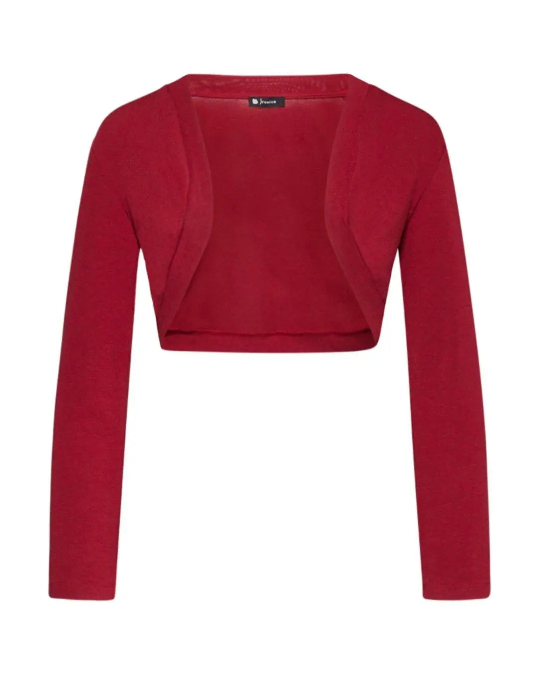 Bolerino crop BORDEAUX IRONICA XL