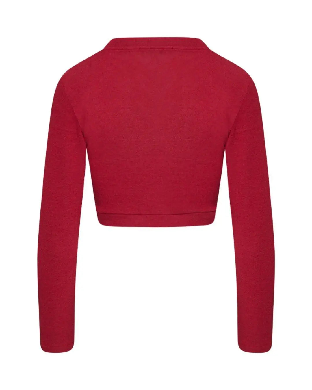 Bolerino crop BORDEAUX IRONICA