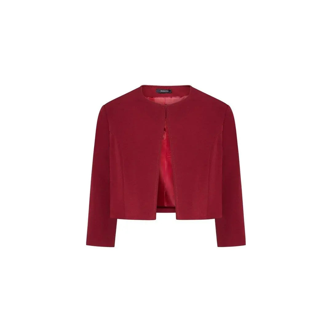 Bolerino girocollo BORDEAUX IRONICA