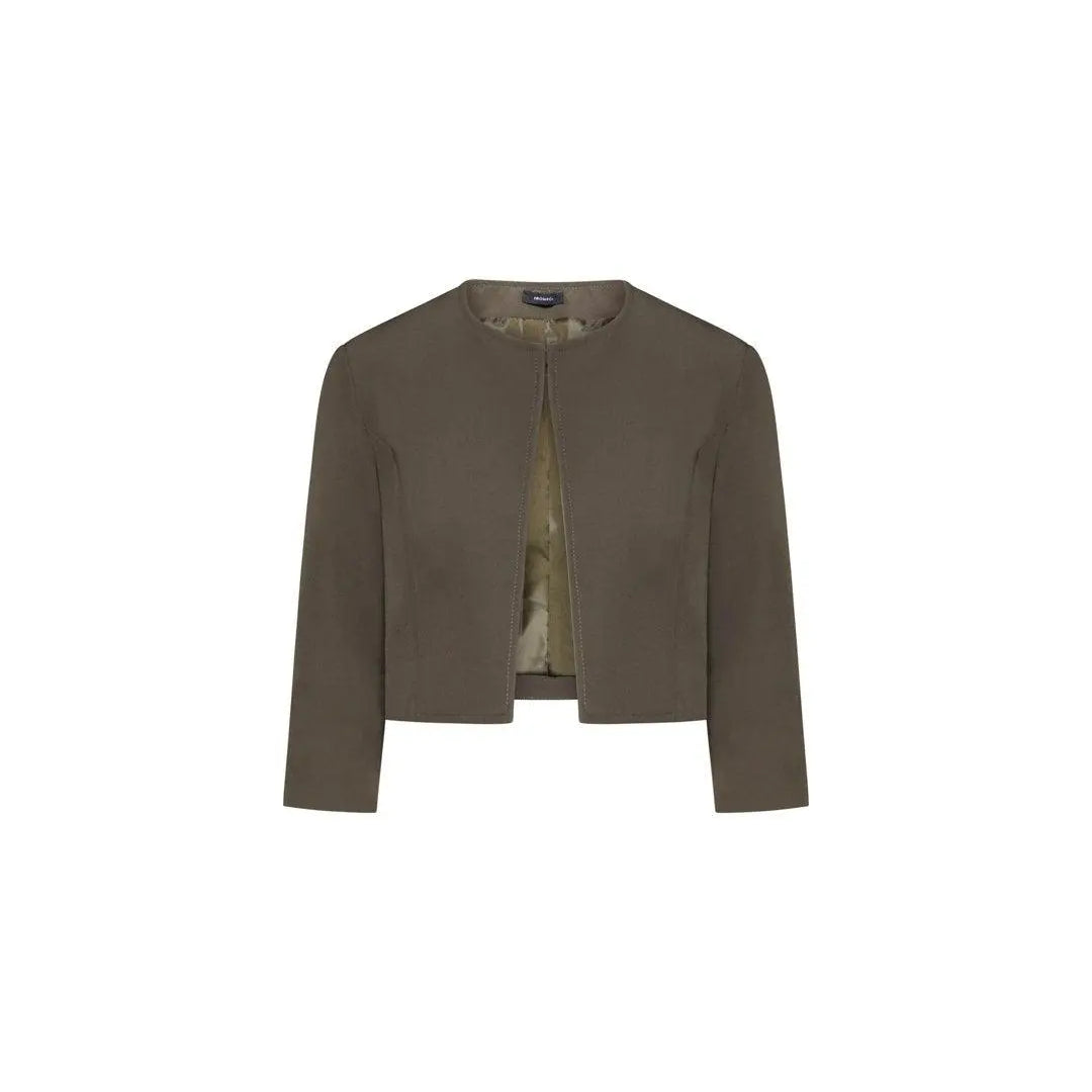 Bolerino girocollo VERDE IRONICA