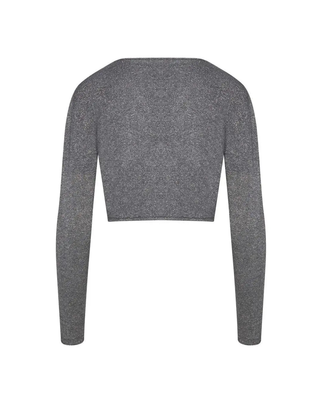 Bolerino lurex GRIGIO IRONICA