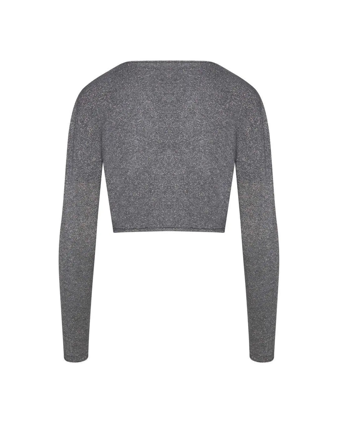 Bolerino lurex GRIGIO IRONICA