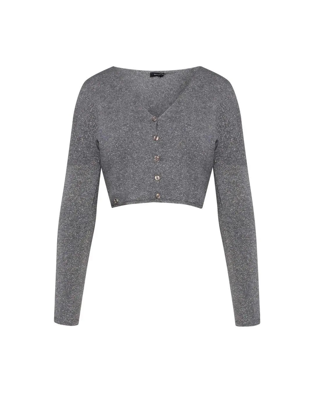 Bolerino lurex GRIGIO IRONICA