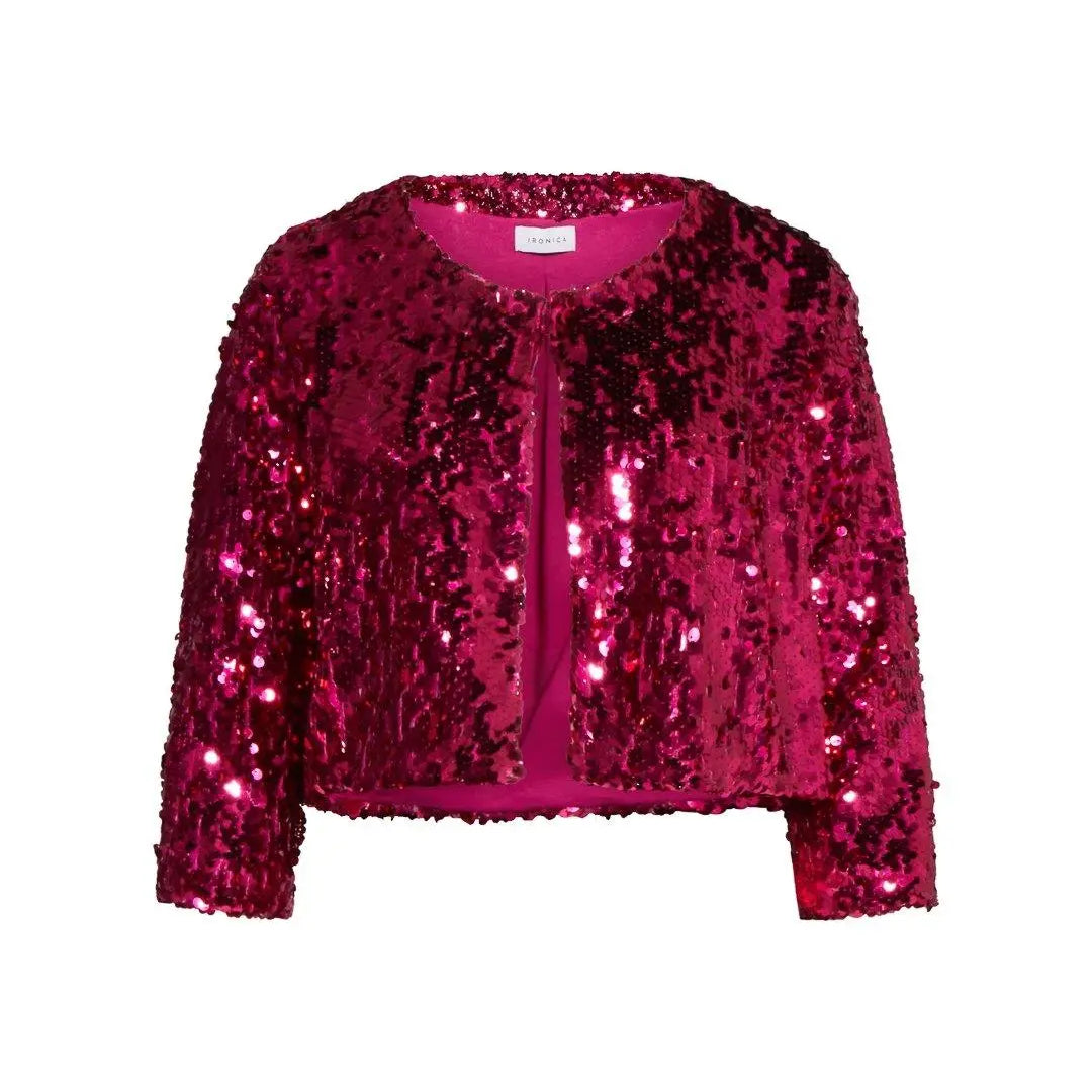 Bolerino piallettes FUXIA IRONICA