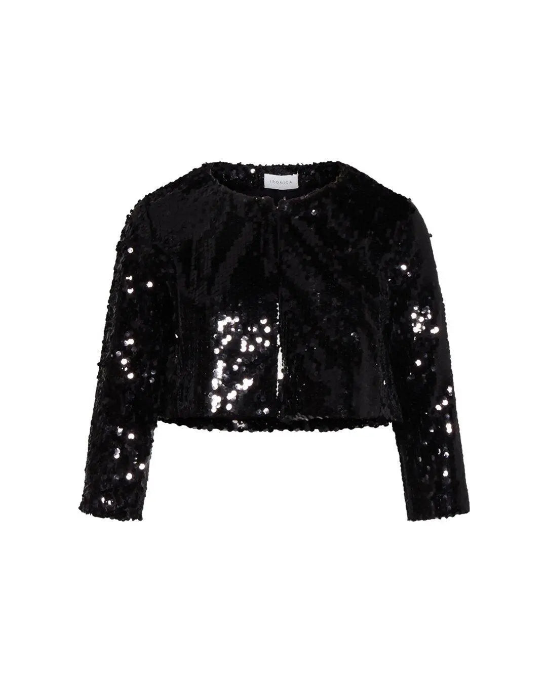 Bolerino piallettes NERO IRONICA