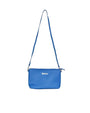 Borsa a tracolla Easy smart in ecopelle a grana con logo sul davanti PRINCESS BLUE DORABELLA EASY Un