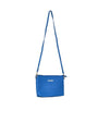 Borsa a tracolla Easy smart in ecopelle a grana con logo sul davanti PRINCESS BLUE DORABELLA EASY