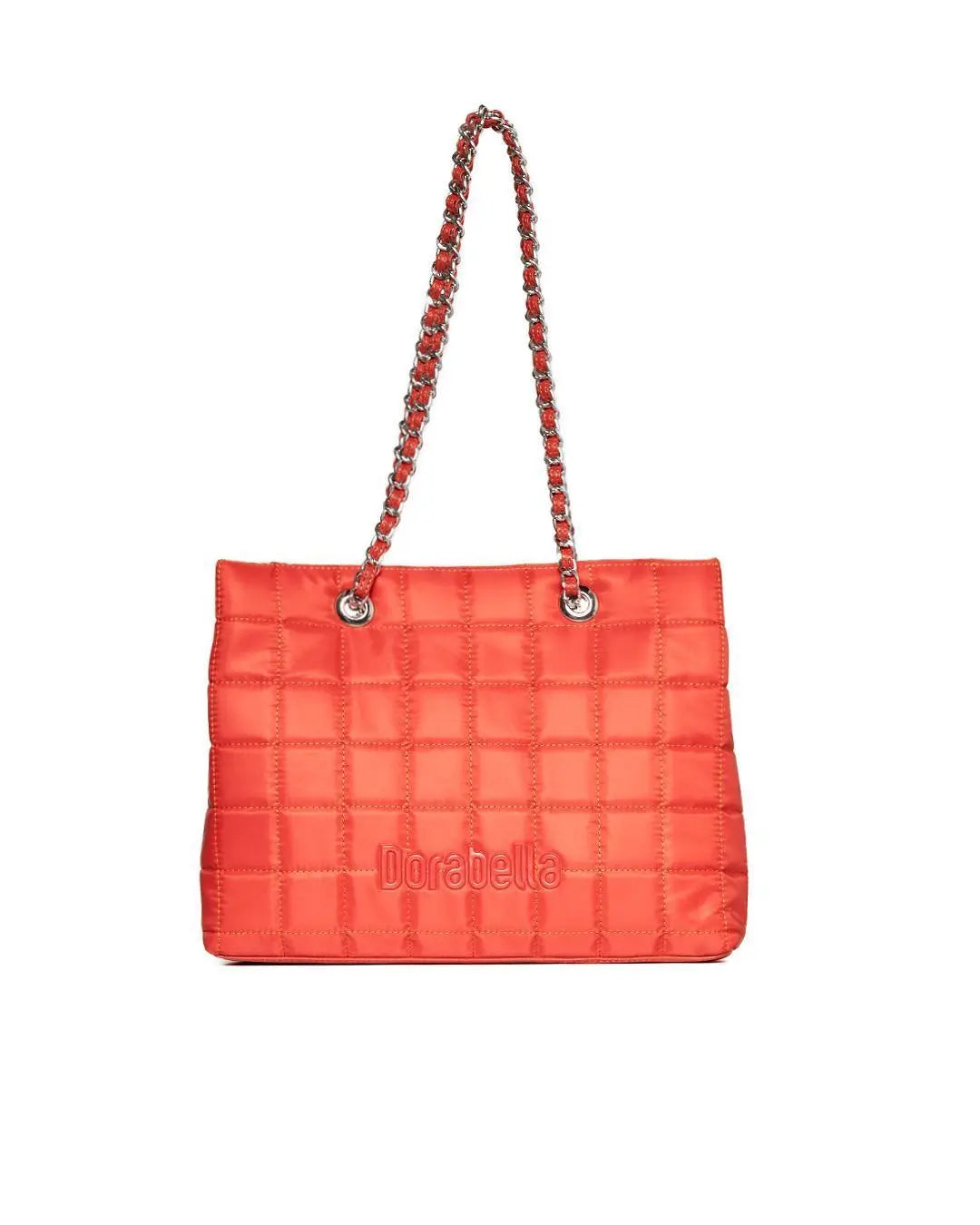 Borsa matelassè ARANCIO DORABELLA Un