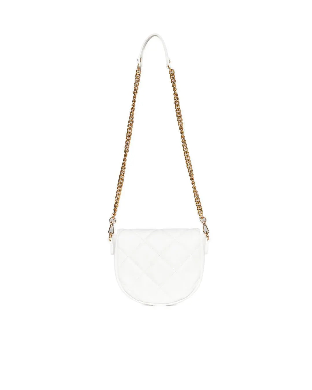 Borsa matelassè Bianco DORABELLA