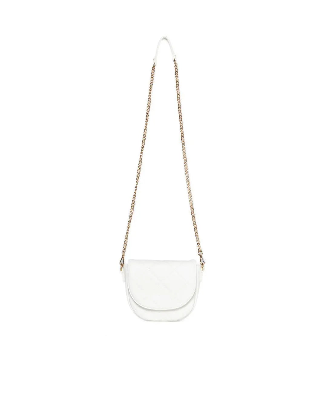 Borsa matelassè Bianco DORABELLA