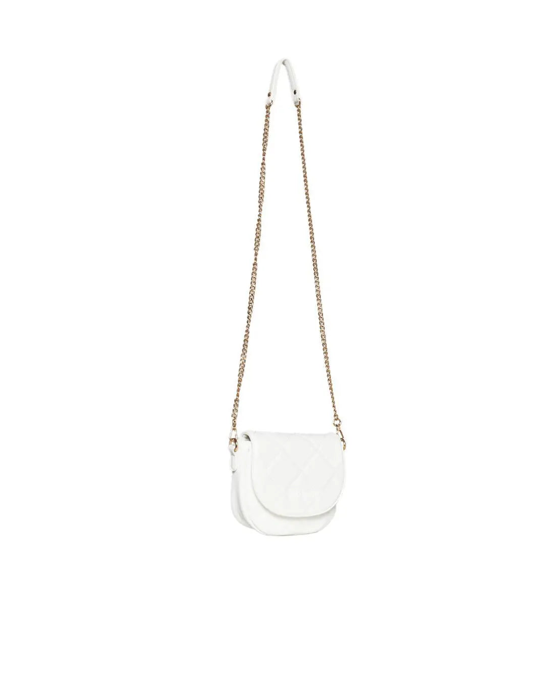 Borsa matelassè Bianco DORABELLA