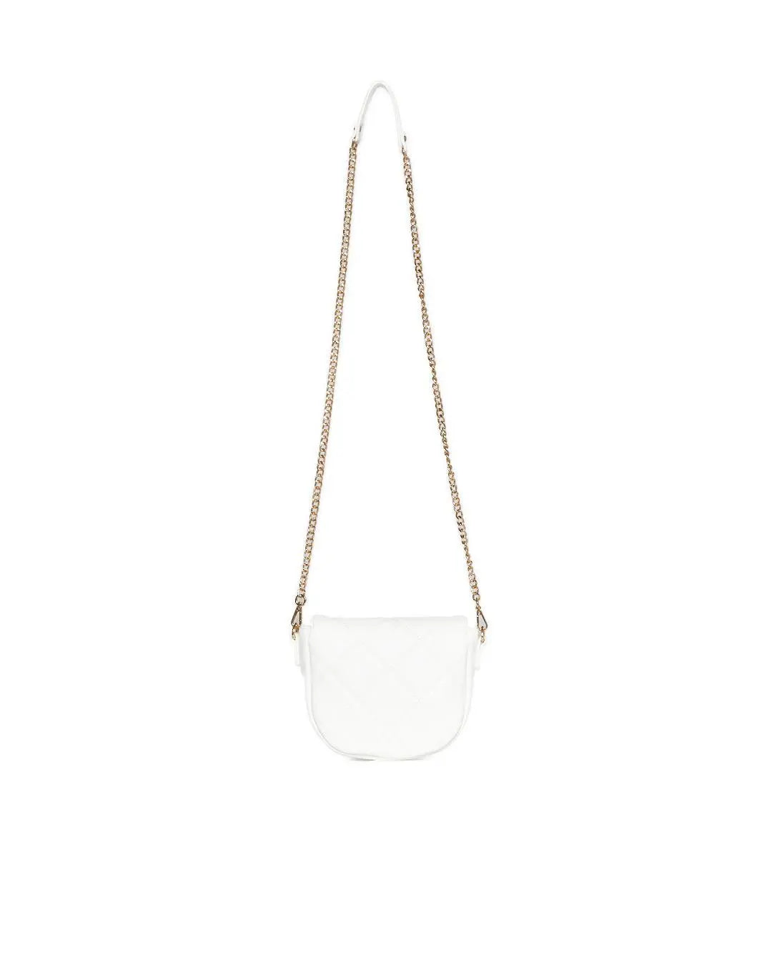 Borsa matelassè Bianco DORABELLA