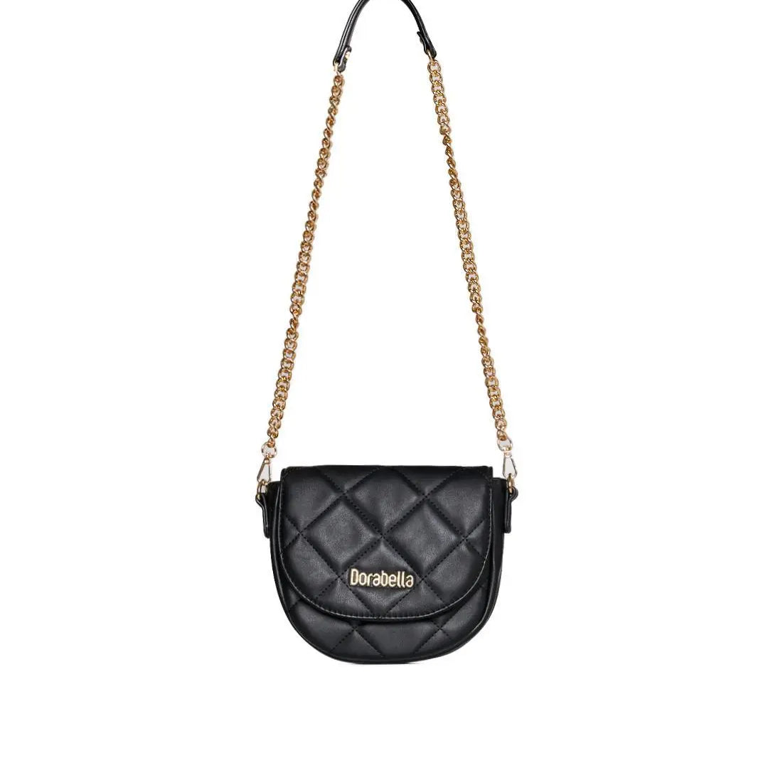 Borsa matelassè Nero DORABELLA Un